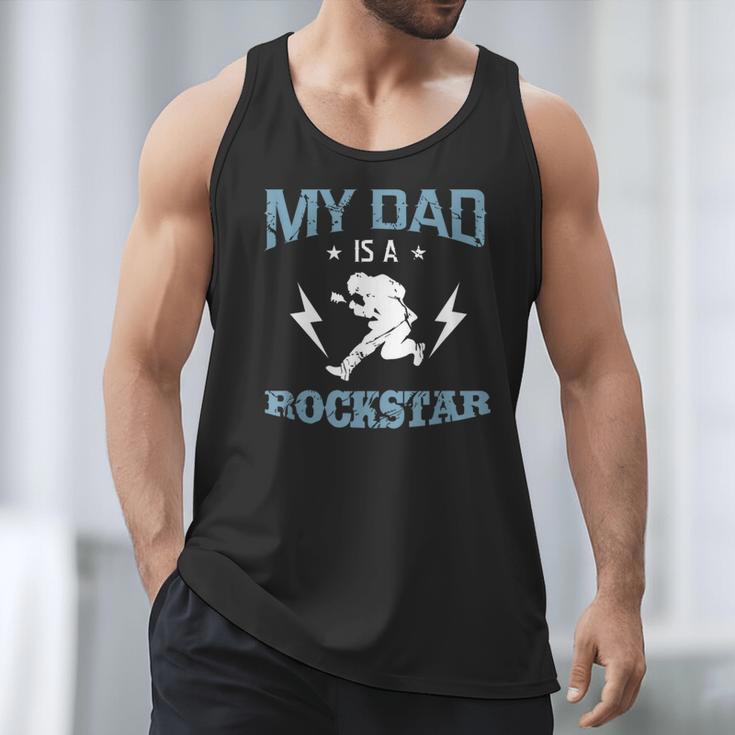 MY DAD IS A ROCKSTAR DADDY Father Sday Men Tank Top
