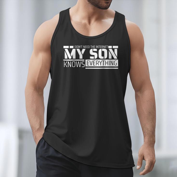 Dad Shirt From Son Men Fathers Day Dad Men Tank Top