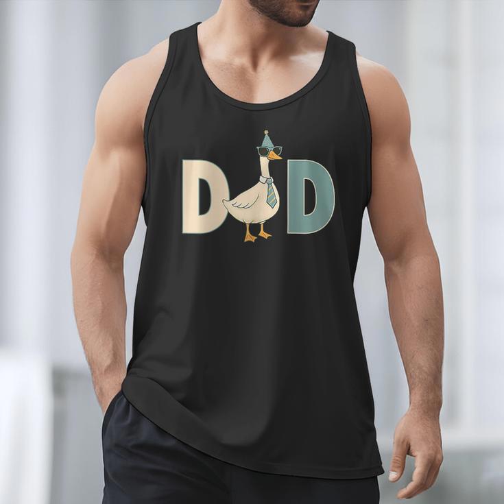 Dad Silly Goose 1st Birthday Family Matching Pocket Men Tank Top
