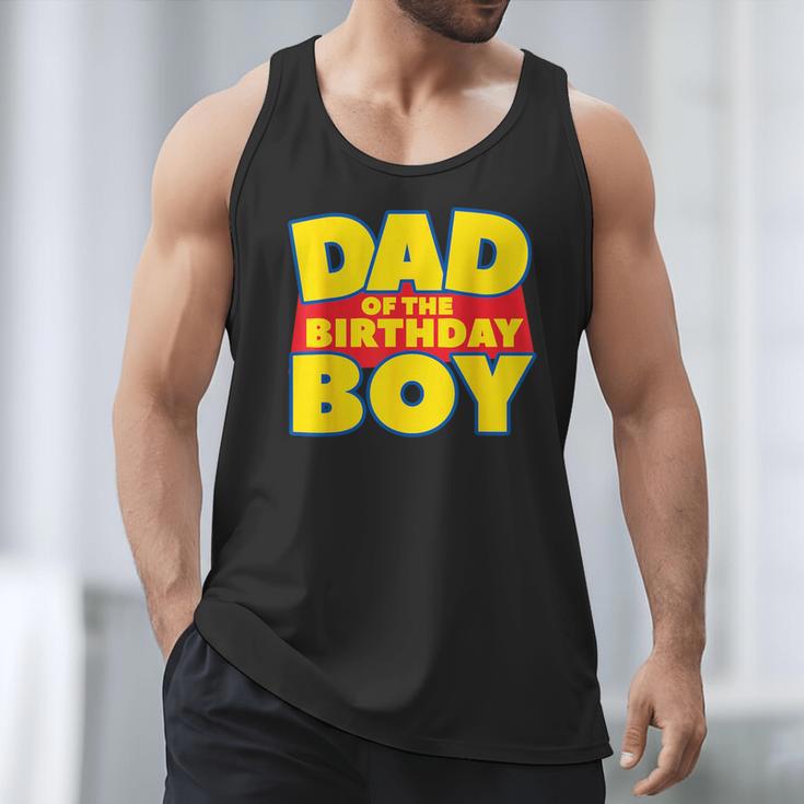 Dad Of The Toy Birthday Boy Story Theme B-Day Men Tank Top Dad Of The Toy Birthday Boy Story Theme B-Day Men Tank Top