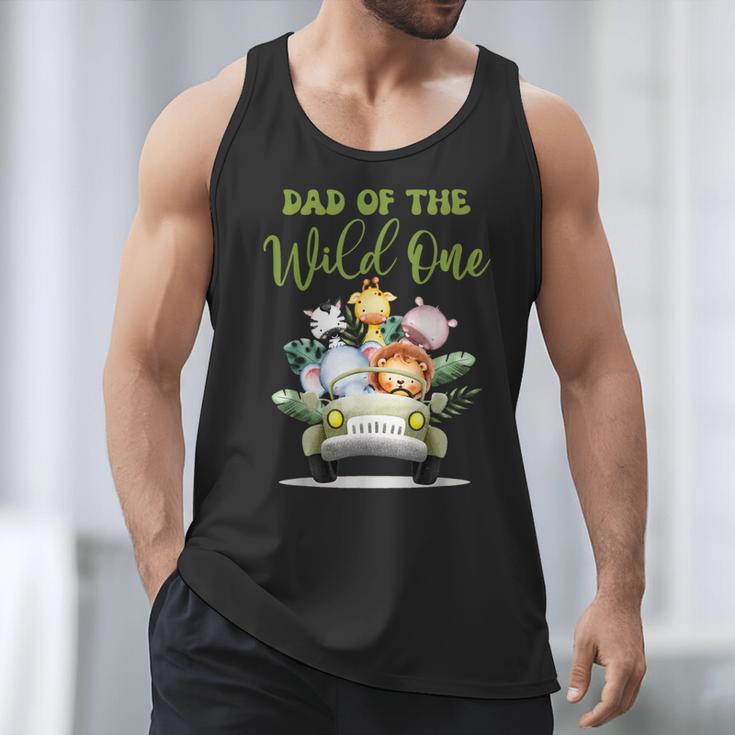 Dad Of The Wild One 1st Birthday Safari Family Matching Men Tank Top Dad Of The Wild One 1st Birthday Safari Family Matching Men Tank Top