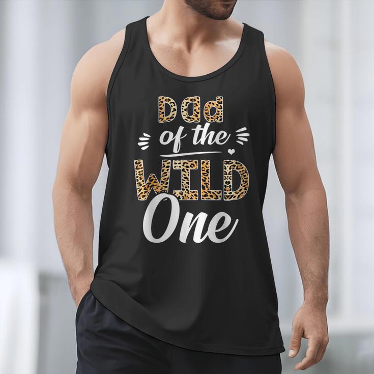 Dad Of The Wild One Zoo Themed 1st Birthday Party Men Tank Top