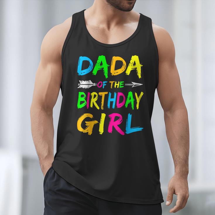 Dada Of The Birthday Girl Retro 80's Party Shirt Men Tank Top