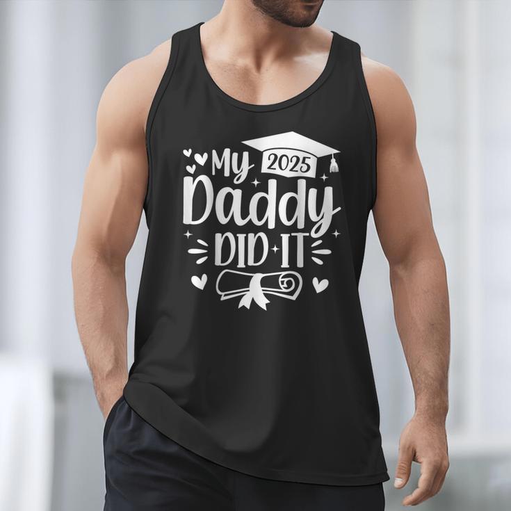 My Daddy Did It 2025 Graduation Graduated Proud Dad Men Tank Top