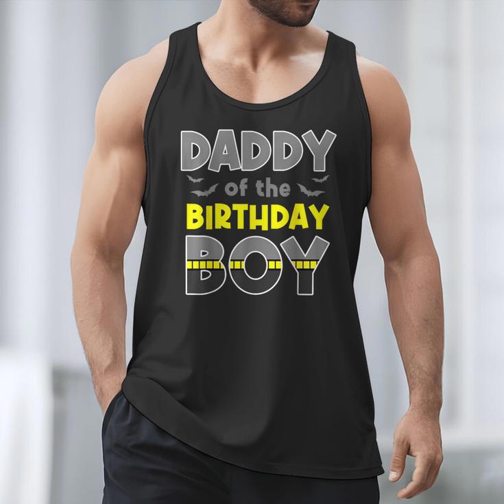 Daddy Of The Birthday Boy Bat Family Party Theme Boys Men Tank Top