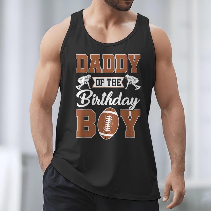 Daddy Of The Birthday Boy Football Party Family Matching Men Tank Top
