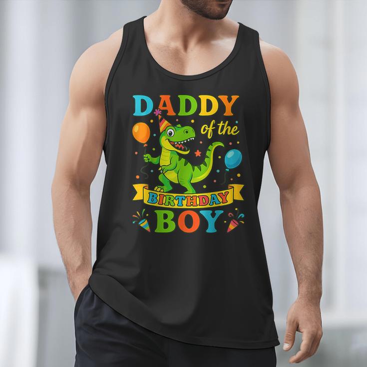 Daddy Of The Birthday Boy T-Rex Dinosaur Birthday Party Men Tank Top Daddy Of The Birthday Boy T-Rex Dinosaur Birthday Party Men Tank Top