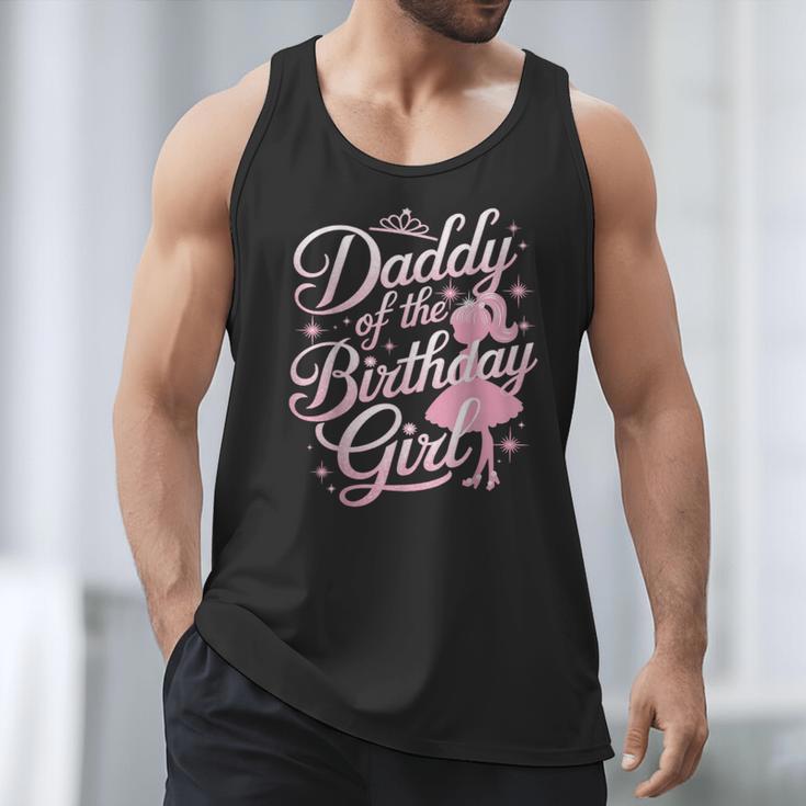 Daddy Of The Birthday Girl Doll Birthday Kid Family Matching Men Tank Top