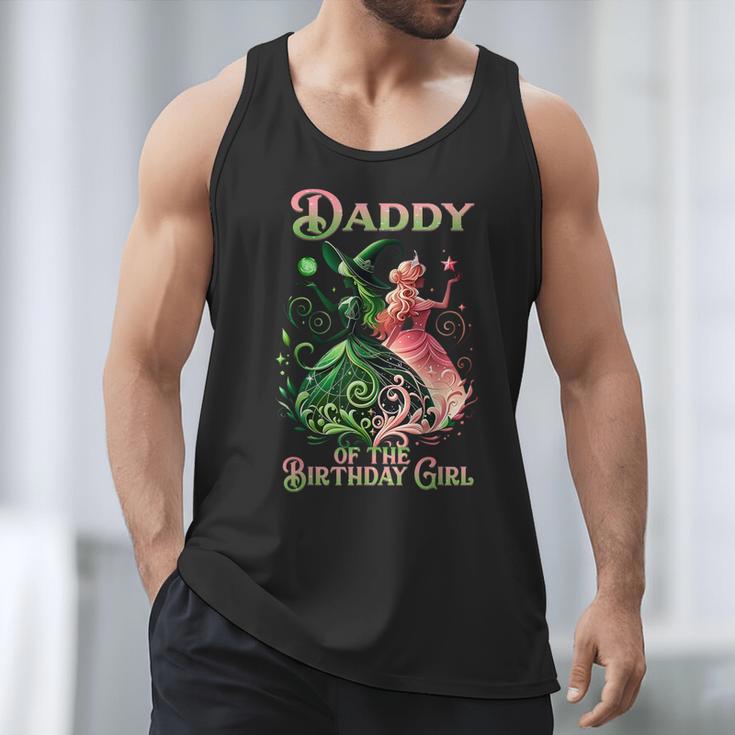 Daddy Of The Birthday Girl Pink And Green Family Matching Men Tank Top