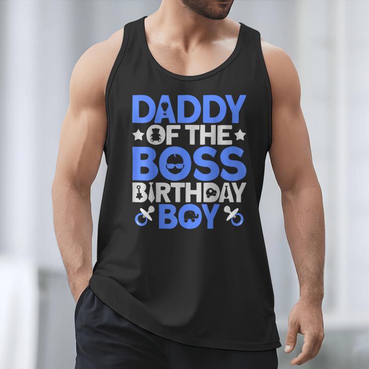 Daddy Of The Boss Birthday Party Outfit Like A Boss Daddy Men Tank Top