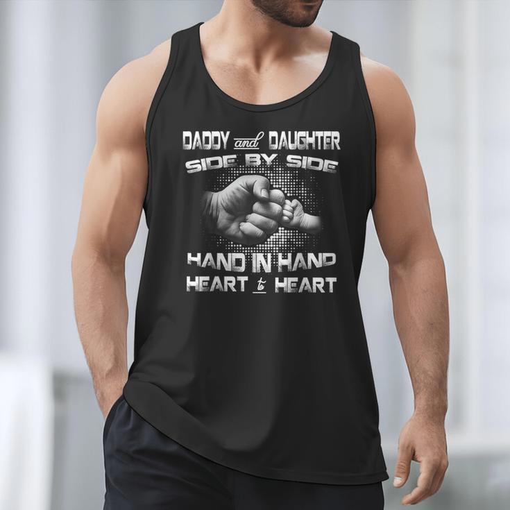 Daddy Daughter Fist Bump Matching Father's Day Best Dad Men Tank Top