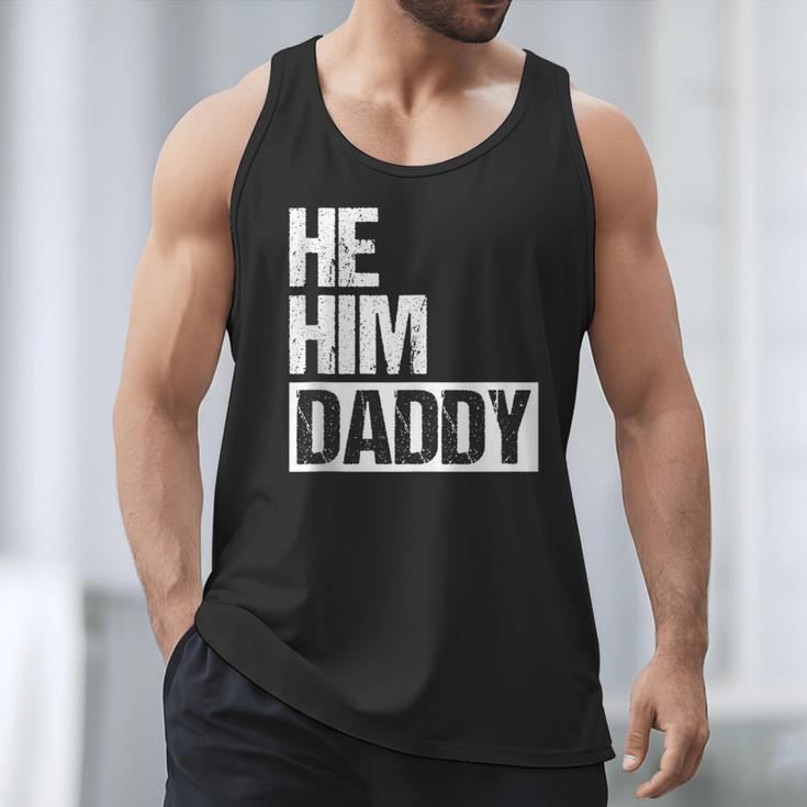 Daddy Lover Valentine Quote He Him Daddy Men Tank Top