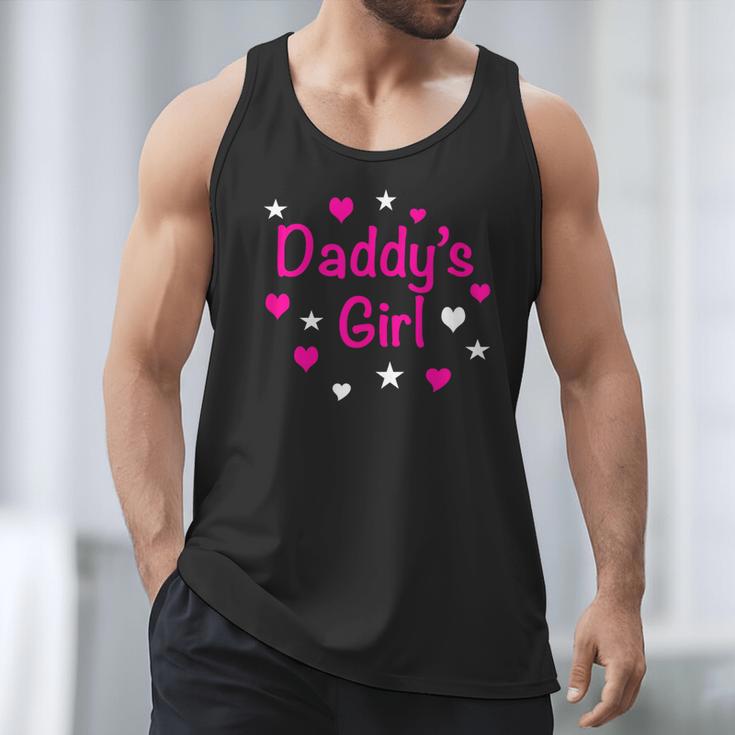 Daddy's Girl Shirt With Pink Lettering Men Tank Top