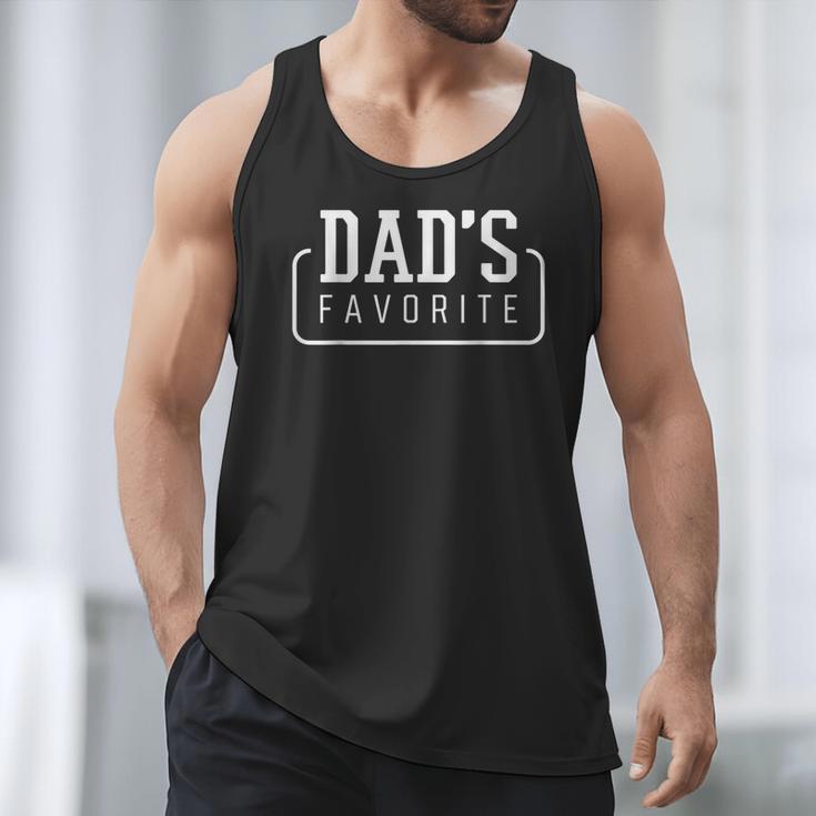 Dad's Favorite Son Daughter I'm Dad's Favorite Men Tank Top