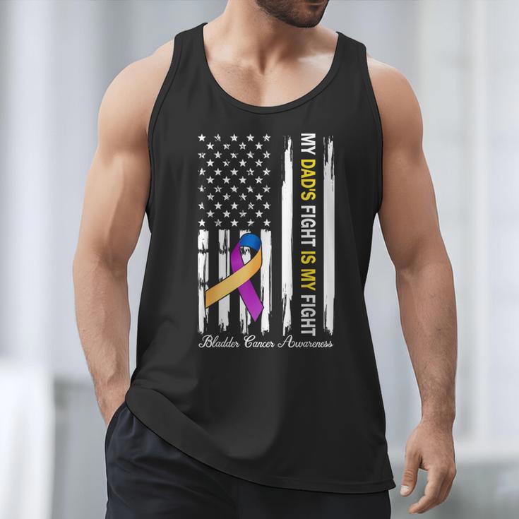 My Dad's Fight Is My Fight Bladder Cancer Awareness Men Tank Top