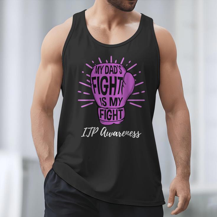My Dads Fight Is My Fight Immune ITP Awareness Men Tank Top