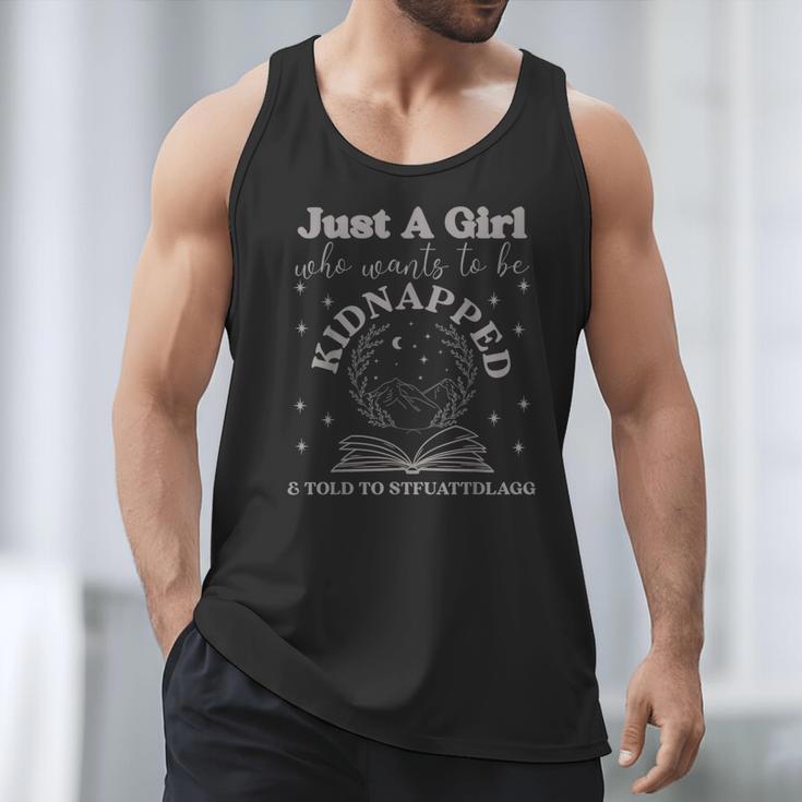 Dark Romance Merch Kidnapped STFUATTDLAGG Smutt Book Lover Men Tank Top