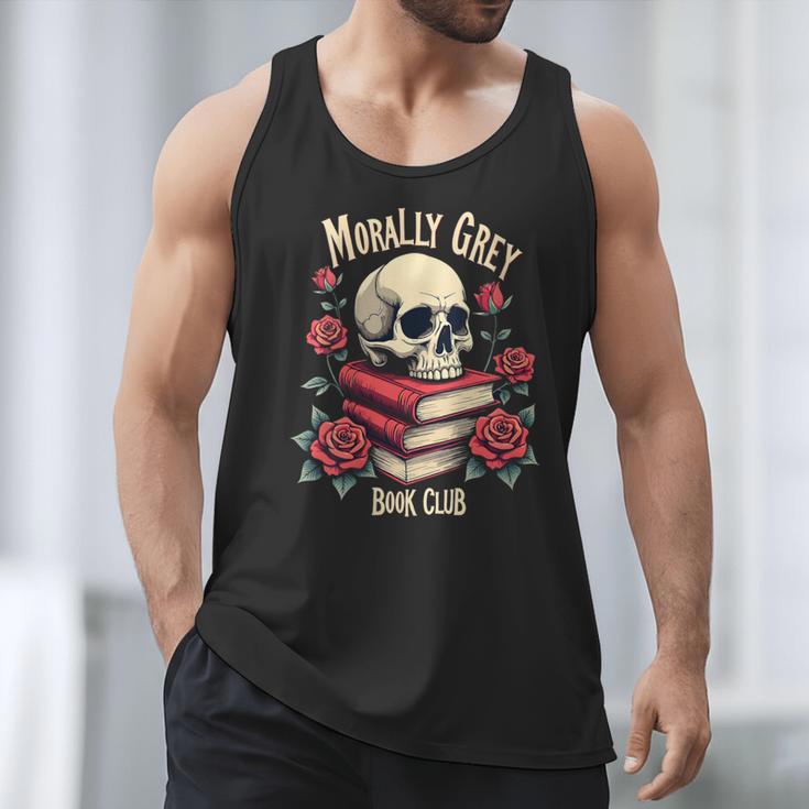 Dark Romance Romantasy Smutty Book Lover Morally Grey Merch Men Tank Top