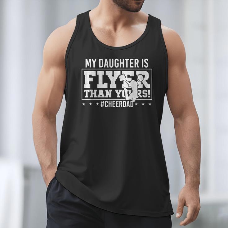 My Daughter Is Flyer Than Yours Cheer Dad Father's Day Men Tank Top