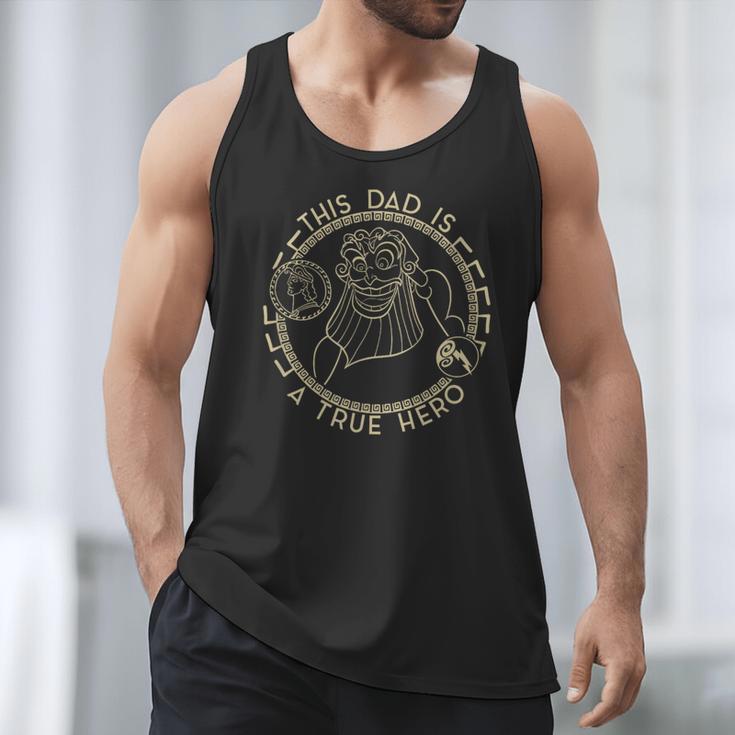 Disney Hercules Father's Day Zeus This Dad Is A True Hero Men Tank Top