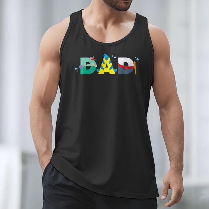 Disney The Little Mermaid Ariel Father’s Day Birthday Dad Men Tank Top