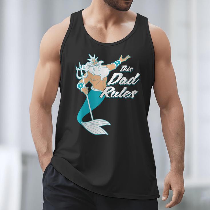 Disney The Little Mermaid King Triton Dad Men Tank Top