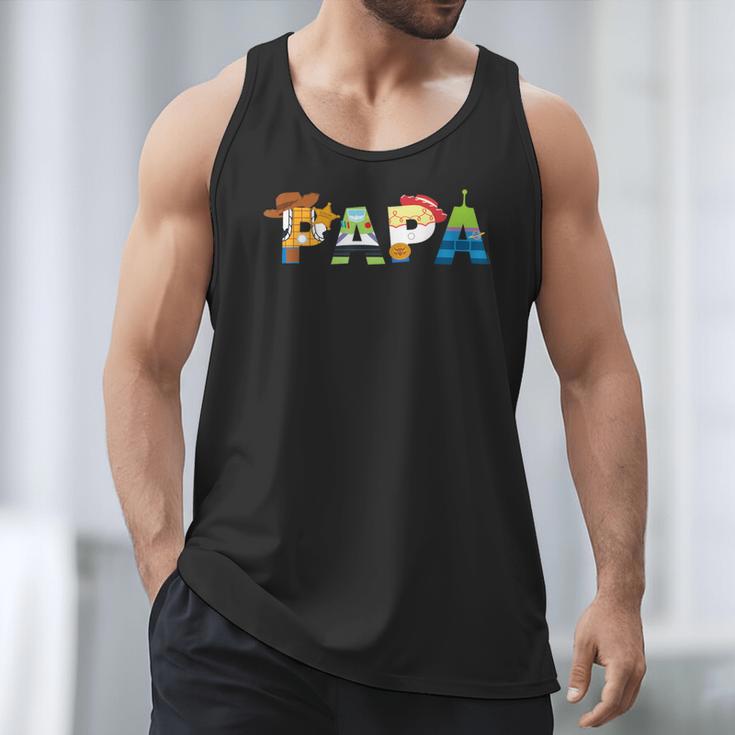 Disney And Pixar’s Toy Story Papa Father’s Day Dad Birthday Men Tank Top