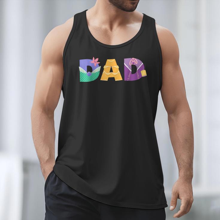 Disney Princess Dad Father’s Day Birthday Men Tank Top