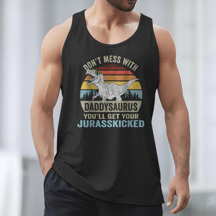 Don't Mess With DaddysaurusRex Daddy Saurus Dinosaur Men Men Tank Top Don't Mess With DaddysaurusRex Daddy Saurus Dinosaur Men Men Tank Top