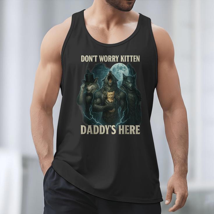 Don't Worry Kitten Daddy's Here Men Tank Top Don't Worry Kitten Daddy's Here Men Tank Top