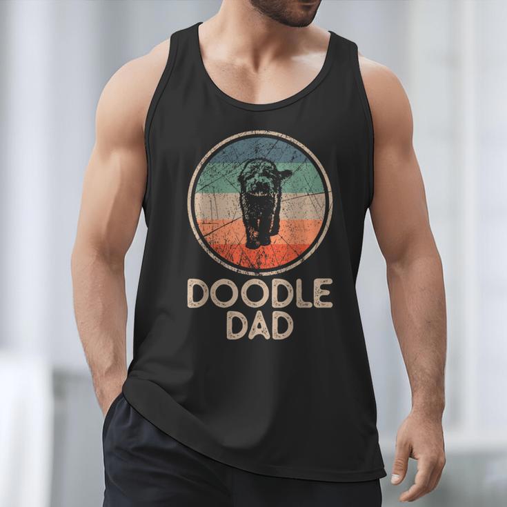 Doodle Dog Vintage Doodle Dad Small Men Tank Top