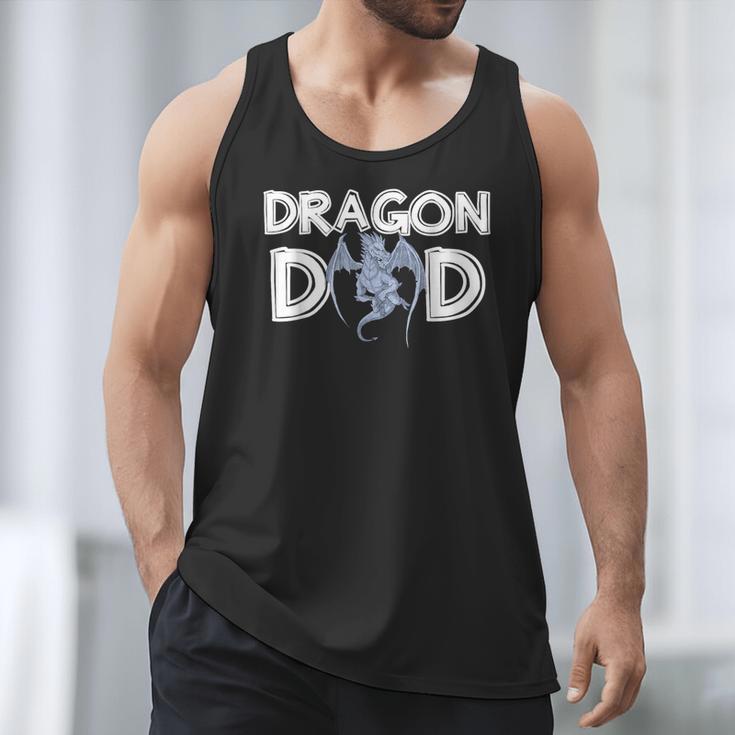 Dragon Dad Daddy Father's Day Dragon Men Tank Top