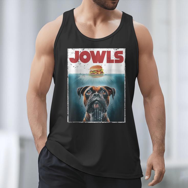 Drooling Boxer Jowls Fawn Dog Mom Dog Dad Burger Men Tank Top