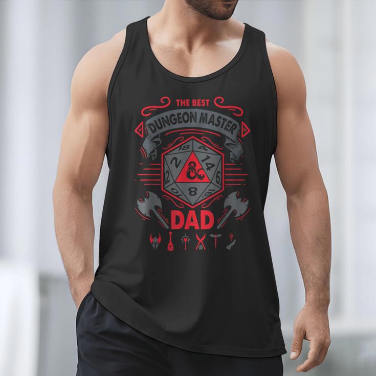 Dungeons & Dragons The Best Dungeon Master Dad Die Logo Men Tank Top Dungeons & Dragons The Best Dungeon Master Dad Die Logo Men Tank Top