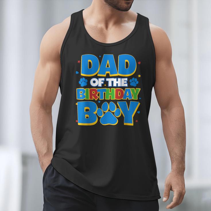 Family Matching Party Shirt Dad Of The Birthday Boy Men Tank Top