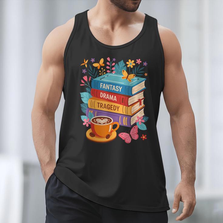 Fantasy Drama Tragedy Books Subtle Anti-Trump Men Tank Top Fantasy Drama Tragedy Books Subtle Anti-Trump Men Tank Top