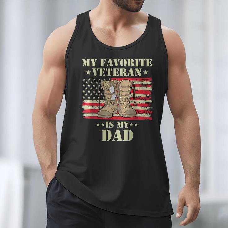Father Veterans Day My Favorite Veteran Is My Dad Proud Kids Men Tank Top Father Veterans Day My Favorite Veteran Is My Dad Proud Kids Men Tank Top