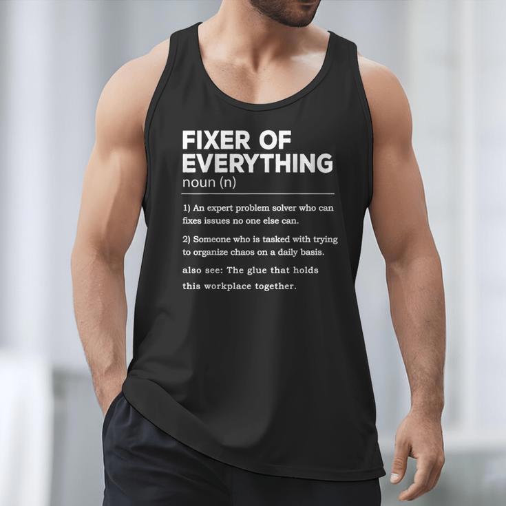 Father's Day For Office Dad Fixer Of Everything Men Tank Top