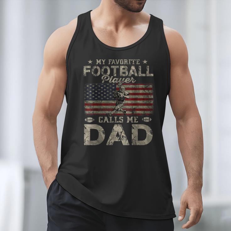 My Favorite Football Player Calls Me Dad Father's Day Men Tank Top My Favorite Football Player Calls Me Dad Father's Day Men Tank Top