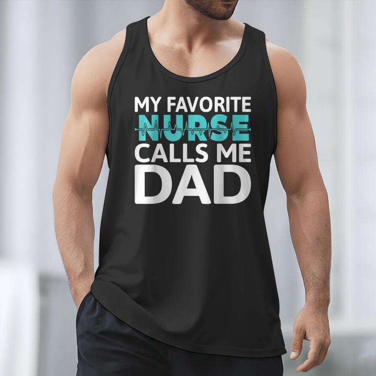 My Favorite Nurse Calls Me Dad Daughter Hospital Nursing Men Tank Top My Favorite Nurse Calls Me Dad Daughter Hospital Nursing Men Tank Top