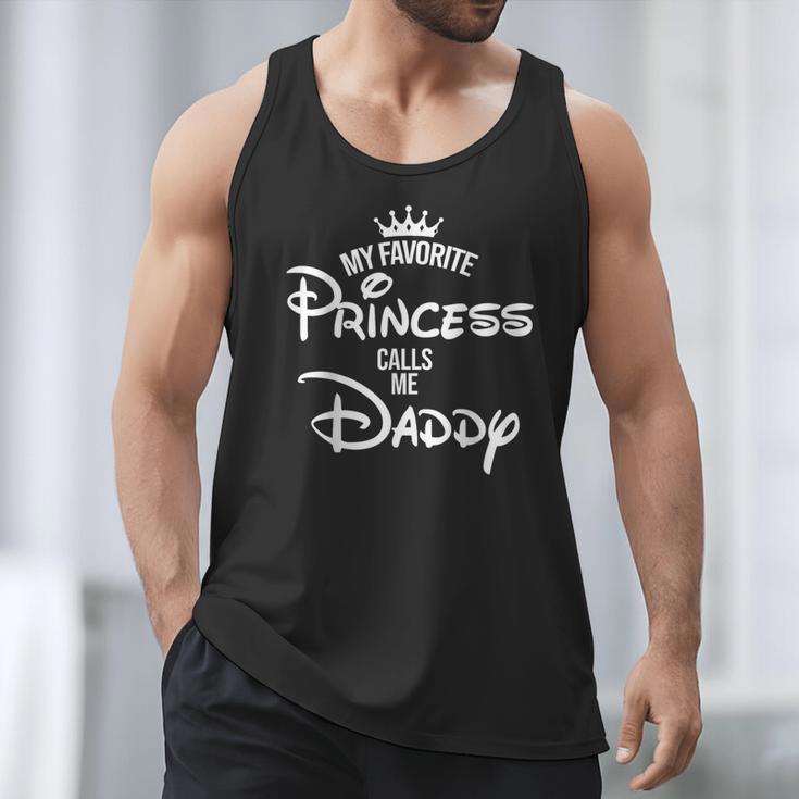 My Favorite Princess Calls Me Daddy Daddy Daughter T-Shirt Men Tank Top
