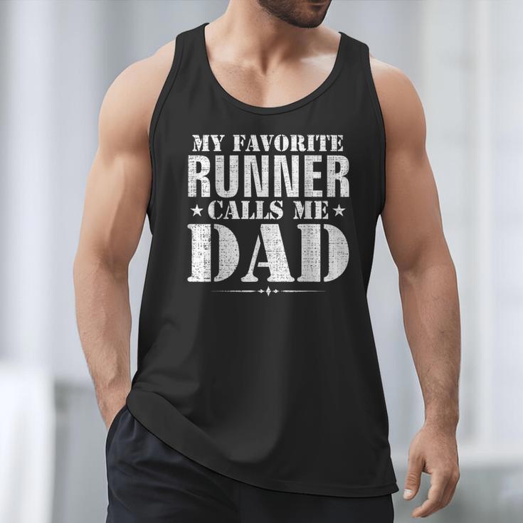 My Favorite Runner Calls Me Dad Father's Day Men Tank Top My Favorite Runner Calls Me Dad Father's Day Men Tank Top