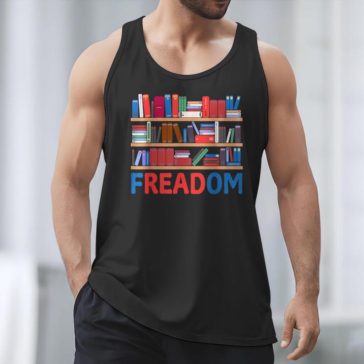 Freadom To Read Book Lover Reading Freedom Men Tank Top Freadom To Read Book Lover Reading Freedom Men Tank Top