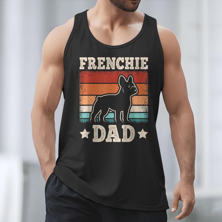 Frenchie Dad Retro French Bulldog Lover Daddy Men Men Tank Top