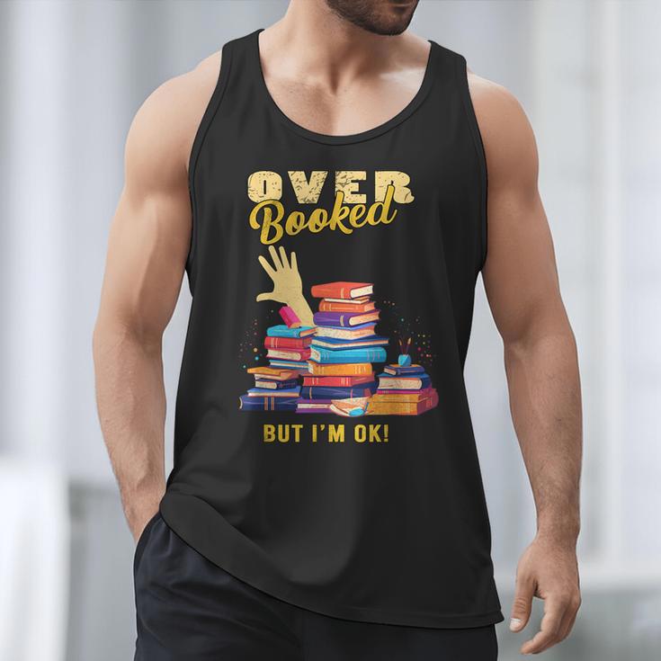 Fully Booked But I Am Ok Book Lover Reading Author Men Tank Top