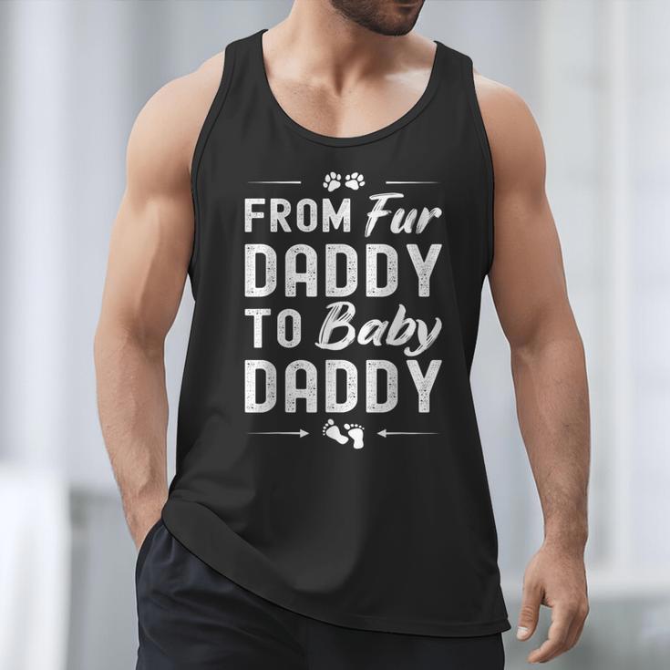 From Fur Daddy To Baby Daddy Dog Dad Fathers Pregnancy Small Men Tank Top From Fur Daddy To Baby Daddy Dog Dad Fathers Pregnancy Small Men Tank Top