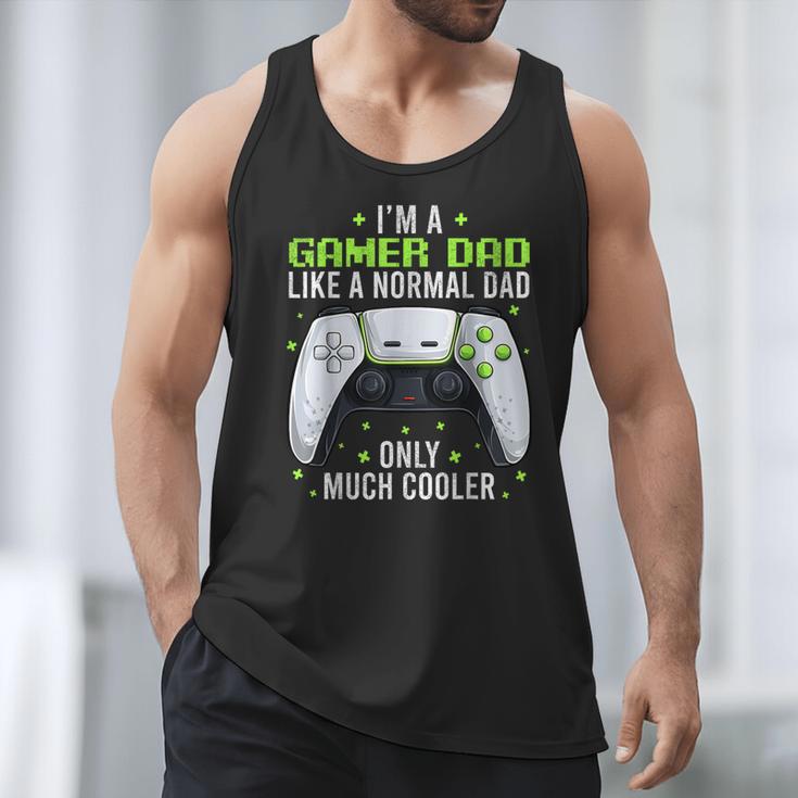 Gamer Dad Gaming Shirts Fathers Day Video Game Daddy Men Tank Top