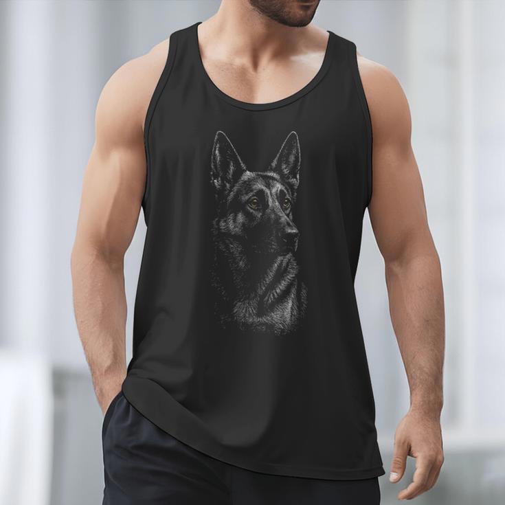 German Shepherd Dog Lover For Dog Mom Dad Men Women Men Tank Top