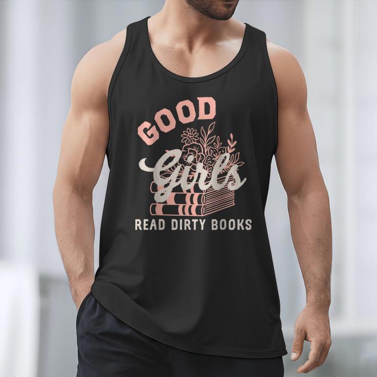 Good Girls Read Dirty Books Smutty Book Merch I Dont Watch Men Tank Top