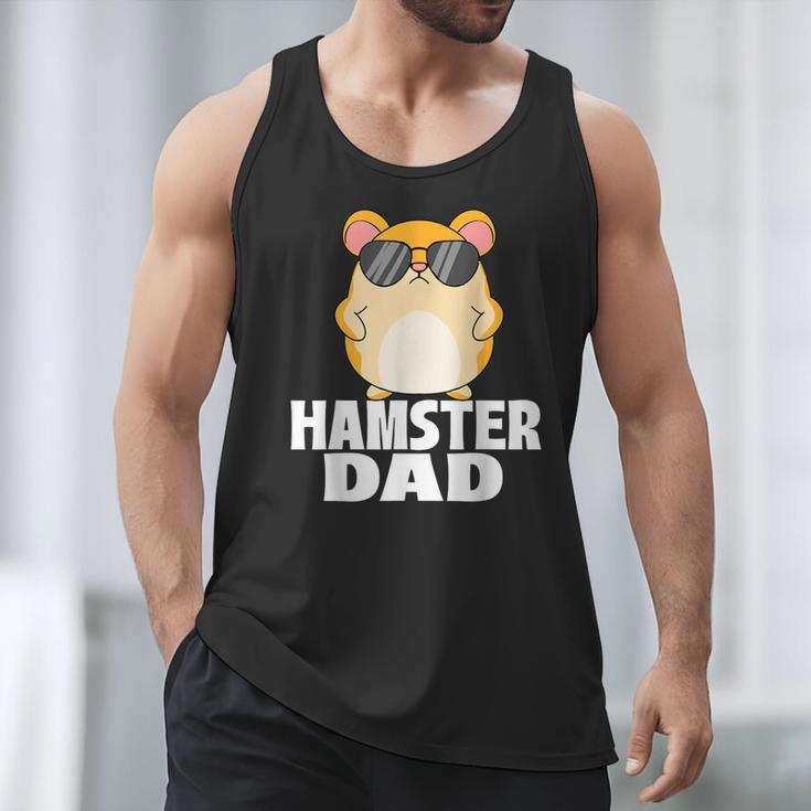 Hamster Dad Father's Day Animal Whisperer Rodent Lover Men Tank Top